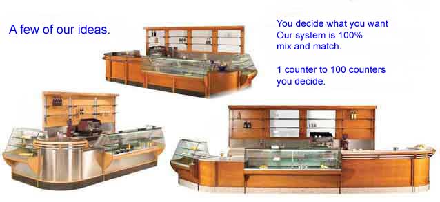 coffee shop bar systems