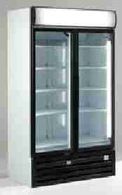 Glass door refrigerator